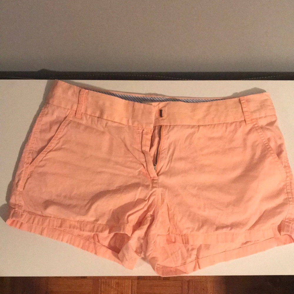 J Crew 3” chino shorts